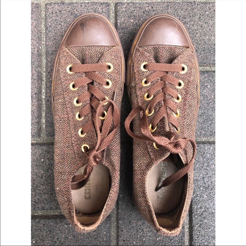 Converse herringbone sneakers -Women’s size 7